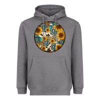 Storm western pattern circle earrings Heavyweight Hoodie - Jasminsmagicworld
