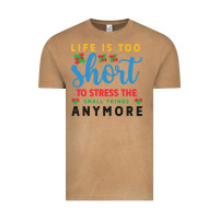 Vintage Camel life is too to stress the small things anymo Vintage Tee - CowhideDigitalArt