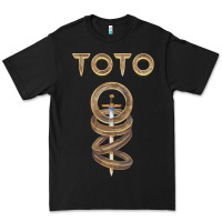 Black TOTO ROCK Premium Tee - linhVisuals