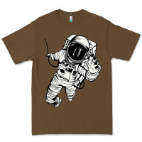Cacao astronaut in the space Premium Tee - linhVisuals