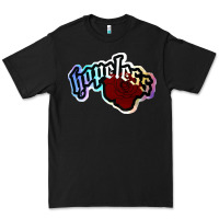 Black holographic halsey hopeless fountai Premium Tee - linhVisuals