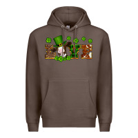Coffee st patricks love heifer Premium Hoodie - Artiststas