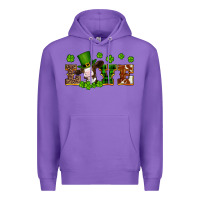 Purple st patricks love heifer Premium Hoodie - Artiststas