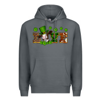 Rock st patricks love heifer Premium Hoodie - Artiststas