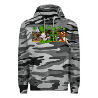Slate Camo st patricks love heifer Premium Hoodie - Artiststas