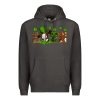 Smoke st patricks love heifer Premium Hoodie - Artiststas