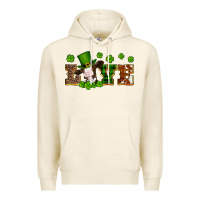 Tofu st patricks love heifer Premium Hoodie - Artiststas