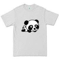 Dove Grey baby panda bear Premium Tee - linhVisuals