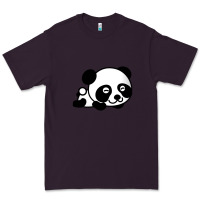 Plum baby panda bear Premium Tee - linhVisuals