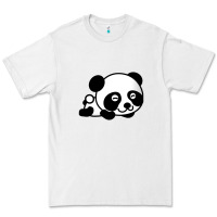 White baby panda bear Premium Tee - linhVisuals