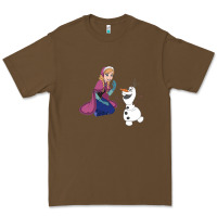 Cacao olaf and  elsa Premium Tee - linhVisuals