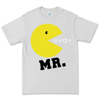 Dove Grey Mr Pacman Premium Tee - linhVisuals