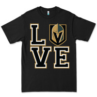 Black the love golden knight Premium Tee - linhVisuals
