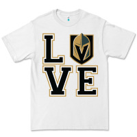 White the love golden knight Premium Tee - linhVisuals