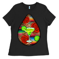 Black mexican teardrop  4 Ladies Tee - BundleAndBundleShop