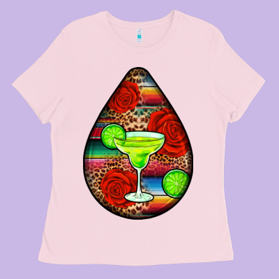 Mexican Teardrop  4 Ladies Tee Designed By Bundleandbundleshop