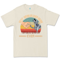 Bone best weimaraner mom ever mom gift mother's day Premium Tee - linhVisuals