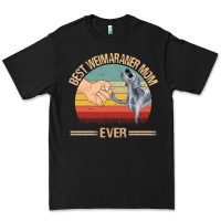 Black best weimaraner mom ever mom gift mother's day Premium Tee - linhVisuals