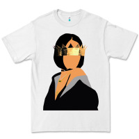 White rihanna artwork Premium Tee - linhVisuals