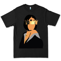 Black rihanna artwork Premium Tee - linhVisuals