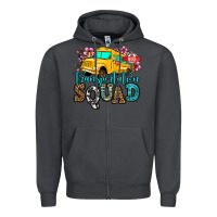 Smoke transportation squad school bus Zipper Hoodie - Jasminsmagicworld