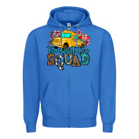True Royal transportation squad school bus Zipper Hoodie - Jasminsmagicworld