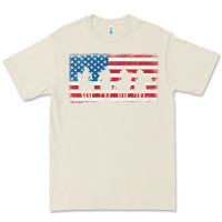 Bone cowboy patriotic american flag 4th of july gift tee Premium Tee - linhVisuals