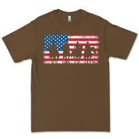 Cacao cowboy patriotic american flag 4th of july gift tee Premium Tee - linhVisuals