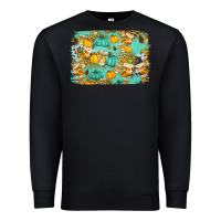 Black western fall vibes background Premium Sweatshirt - Jasminsmagicworld