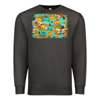 Smoke western fall vibes background Premium Sweatshirt - Jasminsmagicworld
