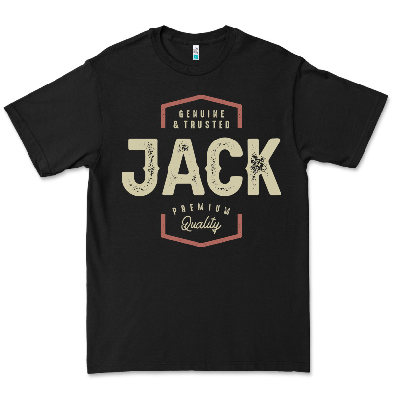 Genuine Jack Funny Personalized Name Premium Tee by linhVisuals | Teevron