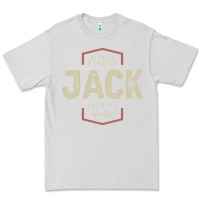 Dove Grey Genuine Jack Funny Personalized Name Premium Tee - linhVisuals