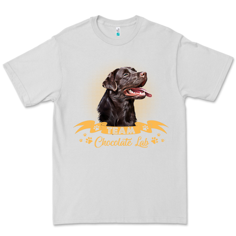 Labrador Retriever Team Chocolate Lab Funny Premium Tee by linhVisuals | Teevron