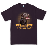 Plum labrador retriever team chocolate lab funny Premium Tee - linhVisuals