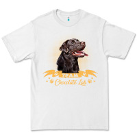 White labrador retriever team chocolate lab funny Premium Tee - linhVisuals