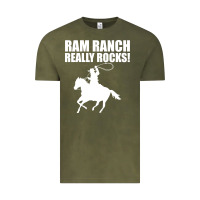 Vintage Olive Ram Ranch Really Rocks! Vintage Tee - Bettercallsaul