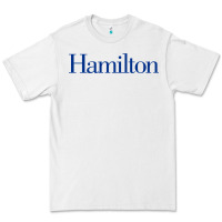 White Hamilto College Premium Tee - linhVisuals