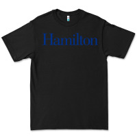 Black Hamilto College Premium Tee - linhVisuals