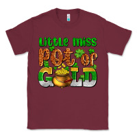 Burgundy St. Patrick's little miss pot of gold Classic Tee - OliviaCreatesArt