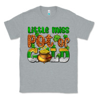 Heather Grey St. Patrick's little miss pot of gold Classic Tee - OliviaCreatesArt