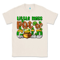 St. Patrick's Little Miss Pot Of Gold Classic Tee | Teevron