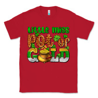 Red St. Patrick's little miss pot of gold Classic Tee - OliviaCreatesArt