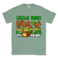 Sage St. Patrick's little miss pot of gold Classic Tee - OliviaCreatesArt