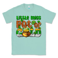 Seafoam St. Patrick's little miss pot of gold Classic Tee - OliviaCreatesArt