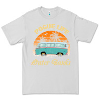 Dove Grey pogue life outer banks retro vintage sunny Premium Tee - linhVisuals