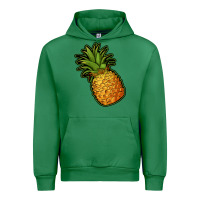 Emerald pineapple Urban Hoodie - Jasminsmagicworld