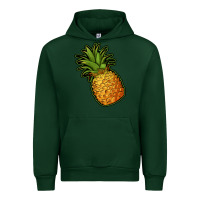 Forest Green pineapple Urban Hoodie - Jasminsmagicworld