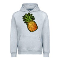 Heather Grey pineapple Urban Hoodie - Jasminsmagicworld