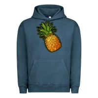 Pigment Midnight Navy pineapple Urban Hoodie - Jasminsmagicworld