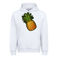 White pineapple Urban Hoodie - Jasminsmagicworld